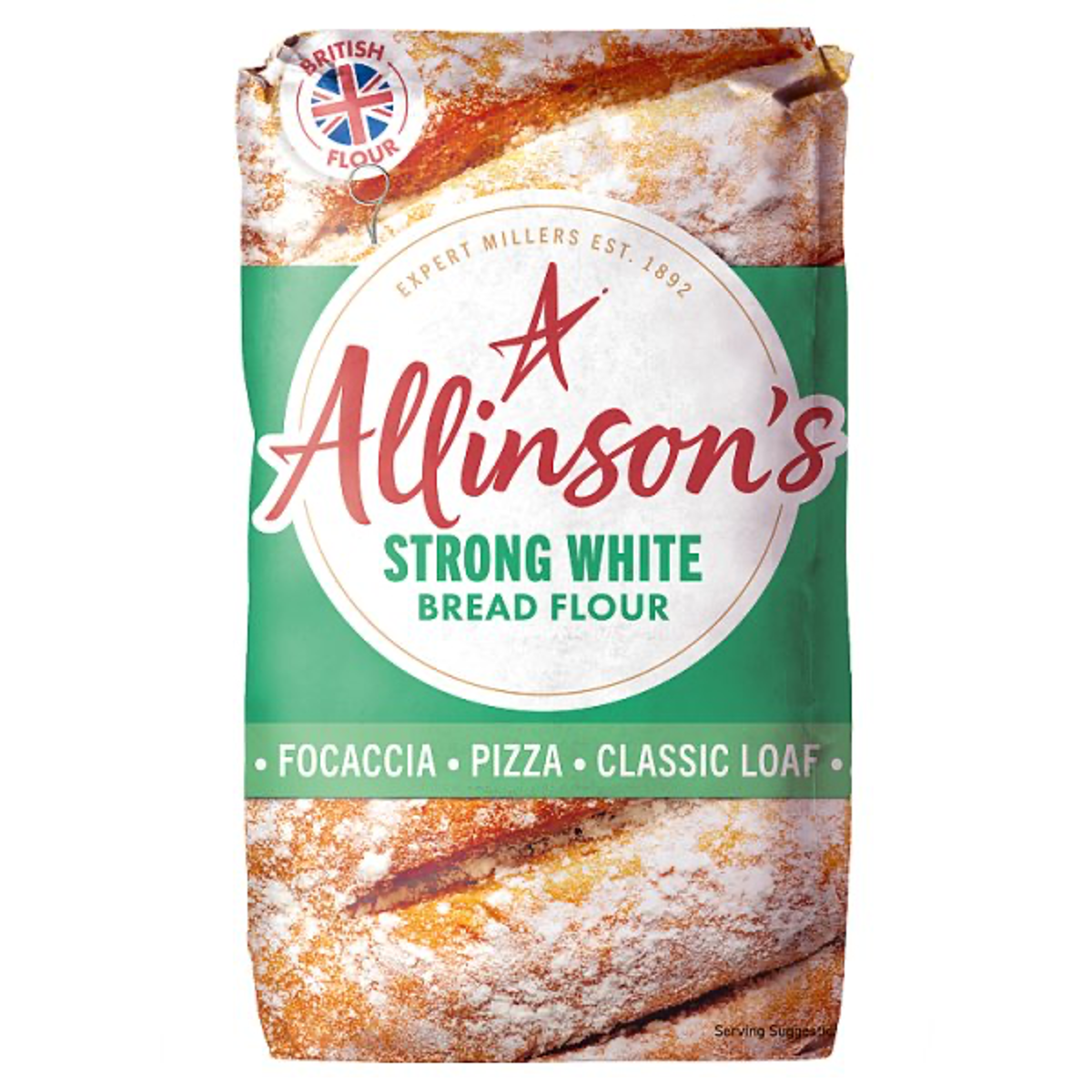 Allinson's Strong White Bread Flour (1kg)