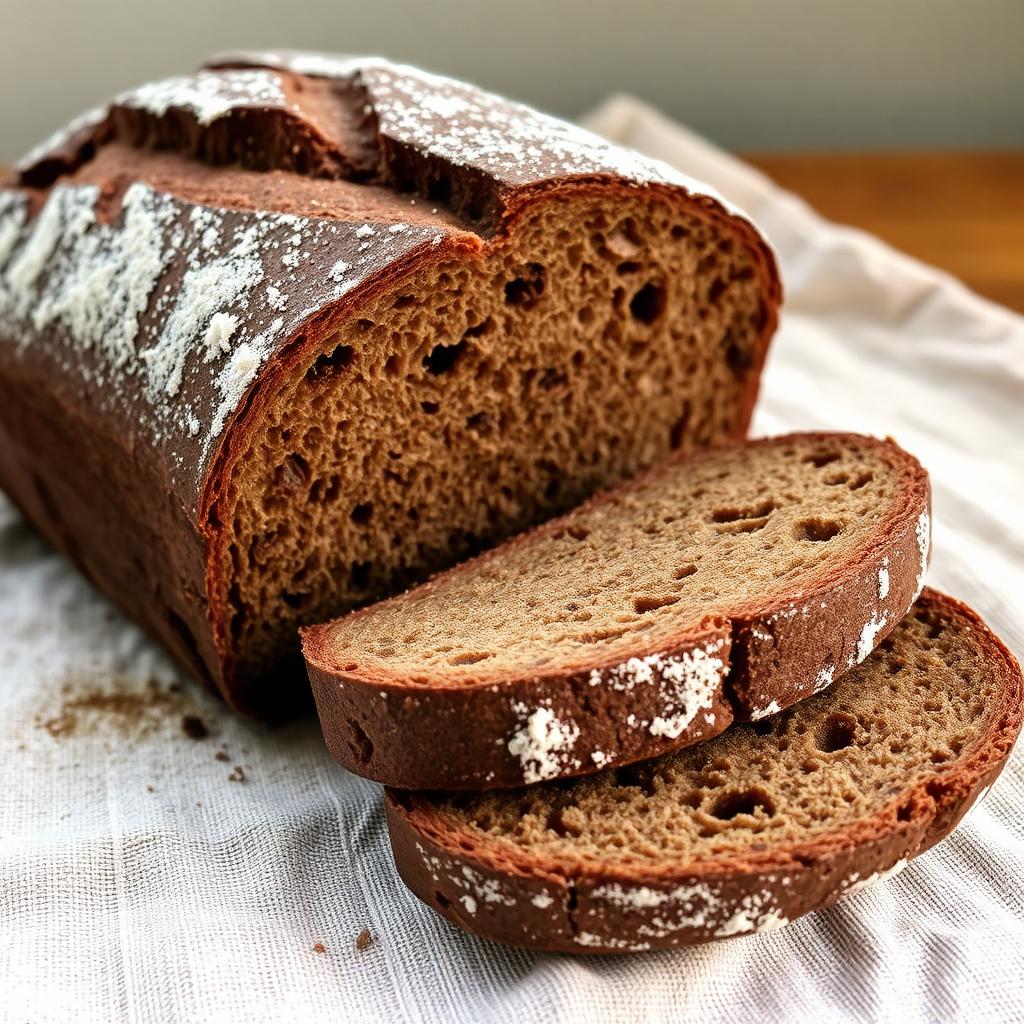 Dark Rye Sourdough